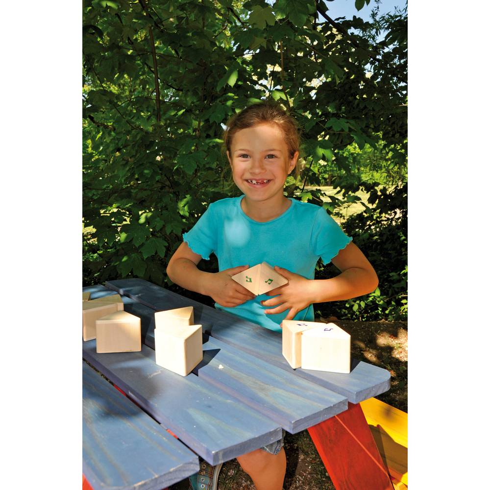 EDUPLAY 120-160 Geräusch Prismas, natur, 12-teilig (1 Set)