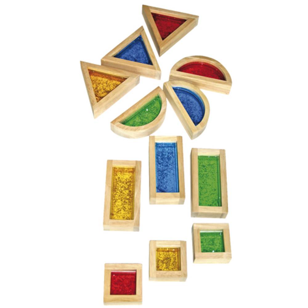 EDUPLAY 120-159 Blocks mit Glitter, bunt, 16-teilig (1 Set)