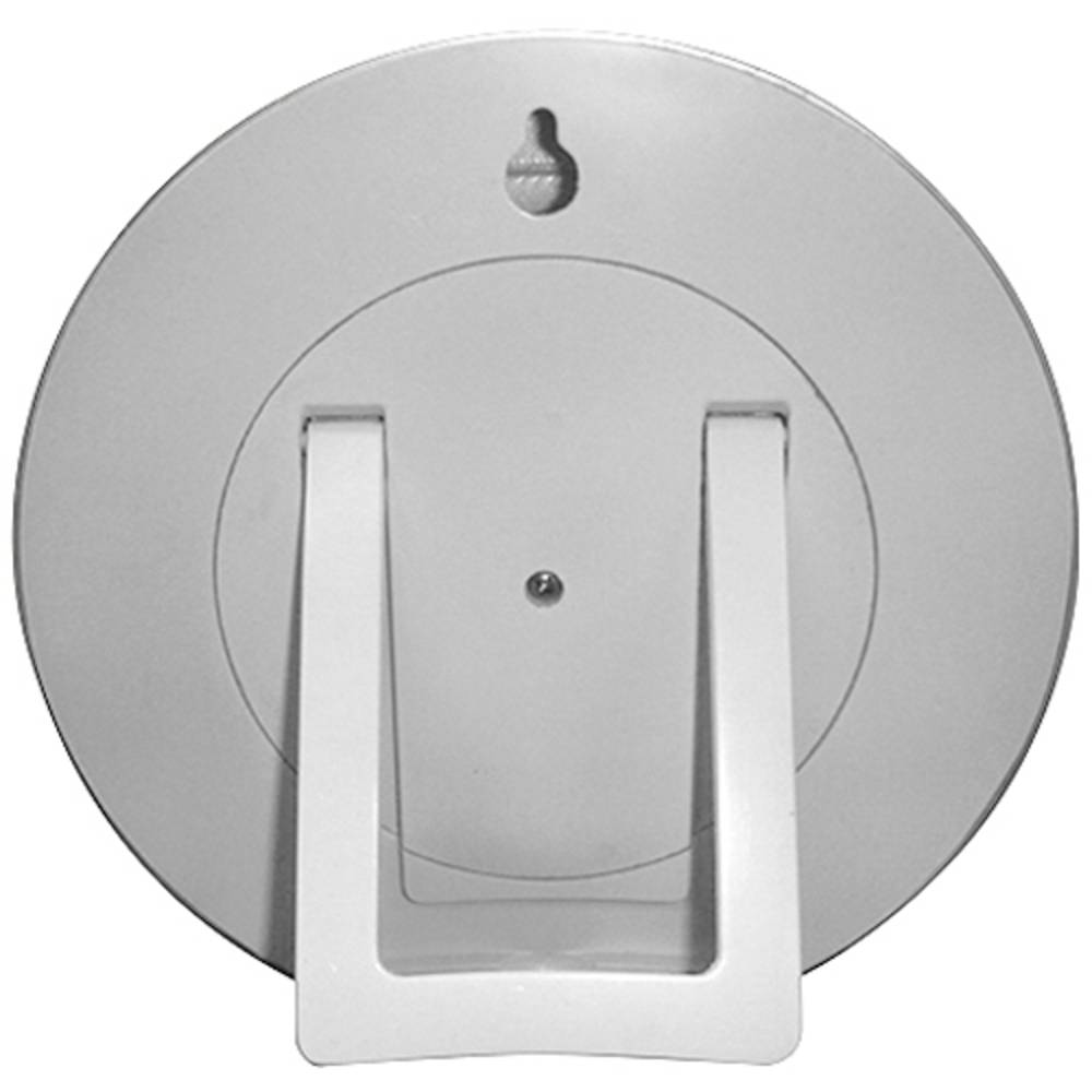 EDUPLAY 120-239 Lernuhr Zeitzeiger mit Standfuß und Aufhängung, ca. Ø 15 cm, weiß