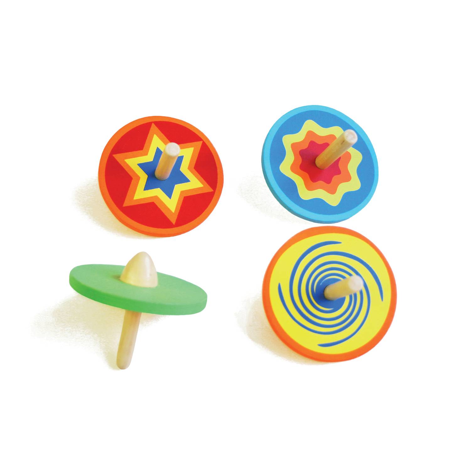 EDUPLAY 130-181 Kreisel, aus Holz, mehrfarbig