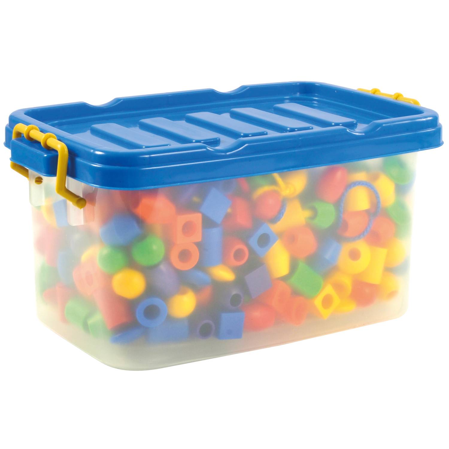 EDUPLAY 120303 Fädelperlen gemischt, bunt, 364-teilig (1 Set)