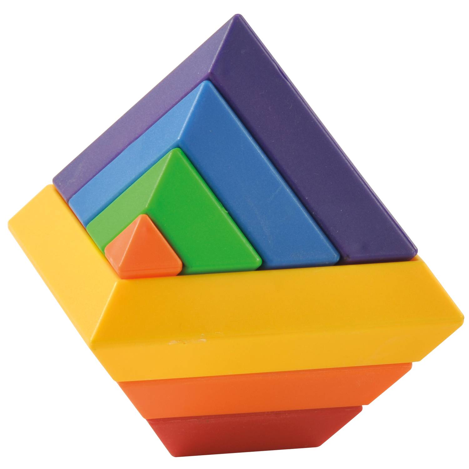 EDUPLAY 120304 Pyramidenbausatz, mehrfarbig (1 Set)