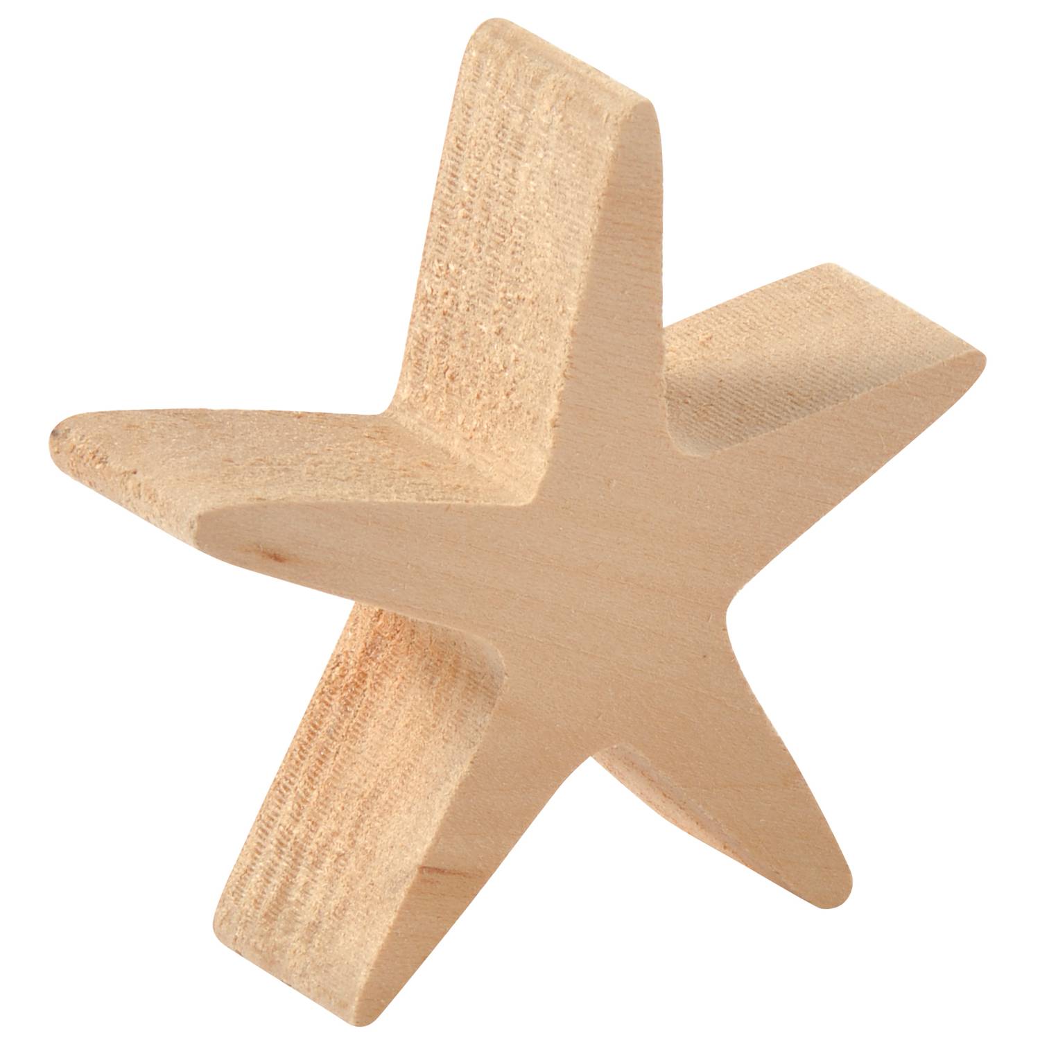 EDUPLAY 210203 Schnitzholz Meerestiere, natur, 3-teilig (1 Set)