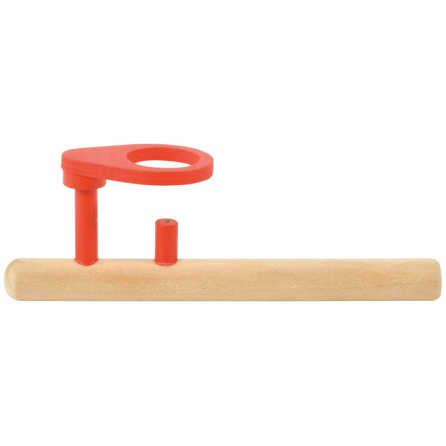 EDUPLAY 130222 Blasespiel, natur/rot