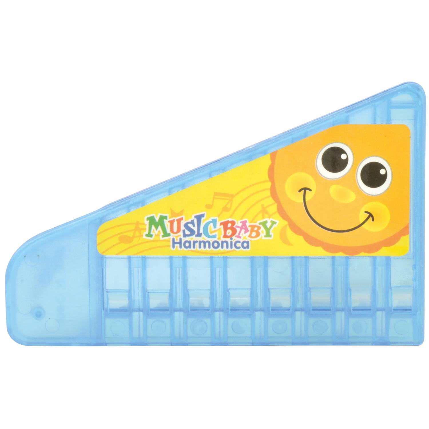 EDUPLAY 130225 Mini Mundharmonika, 15,4 x 9,8 x 1 cm, Kunststoff (Farbe zufällig, 1 Stück)