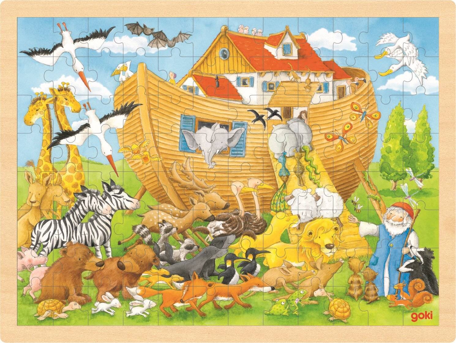 Gollnest &amp; Kiesel Einlegepuzzle Einzug in die Arche Noah