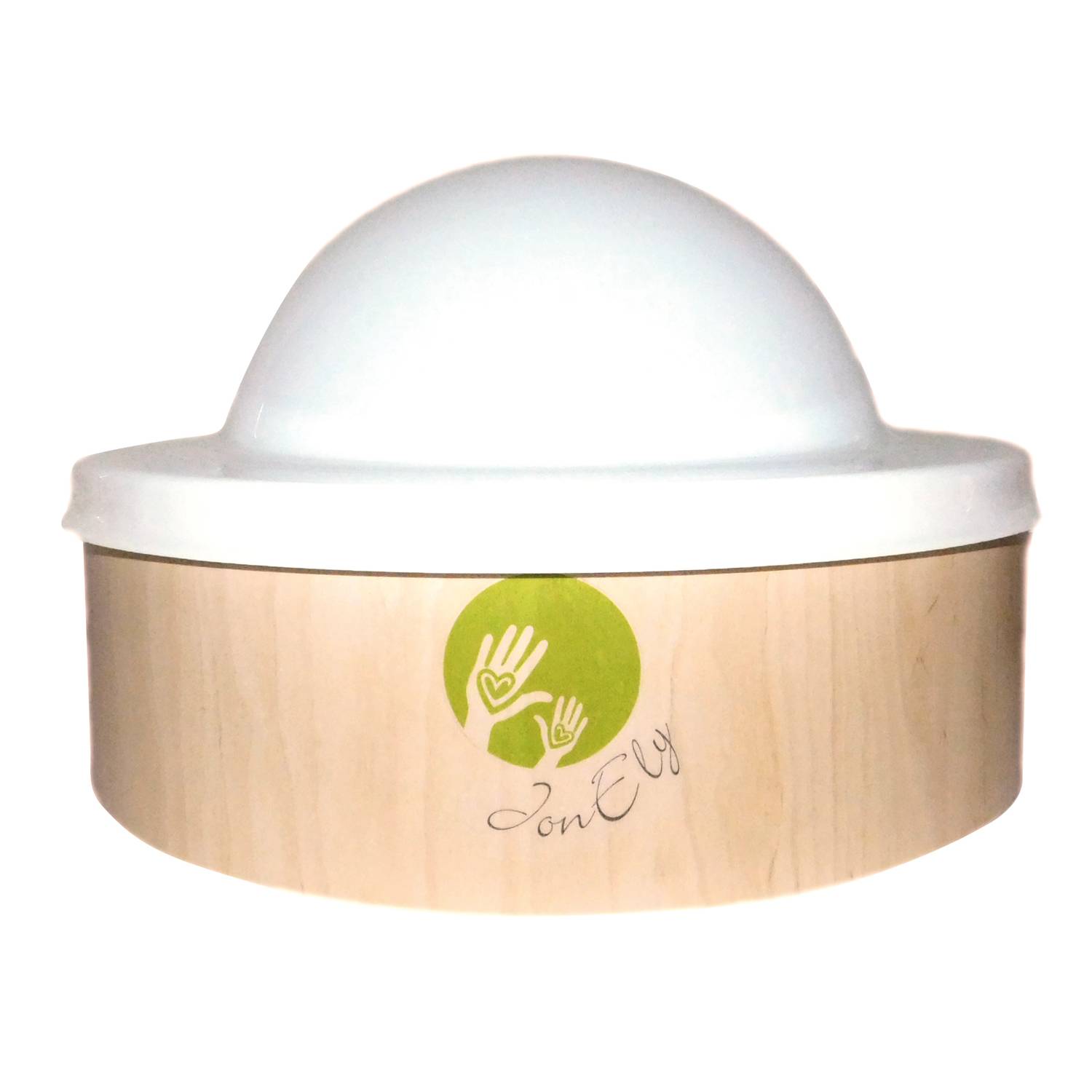 EDUPLAY 110340 Faszinationsdom für Leuchtkübel, Kunststoff, 49 cm, 20 cm hoch, weiß/natur