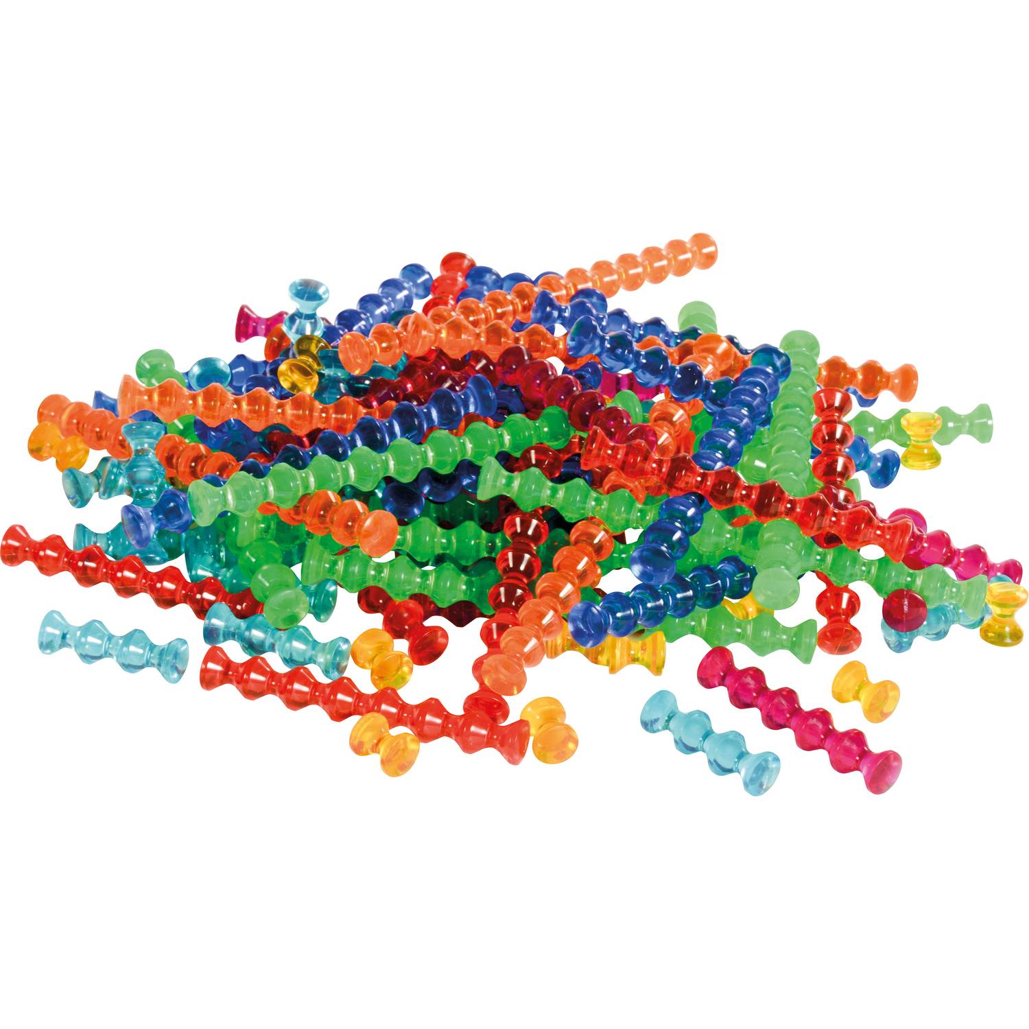 EDUPLAY 120418 Playstix, transparent, 105-teilig (1 Set)