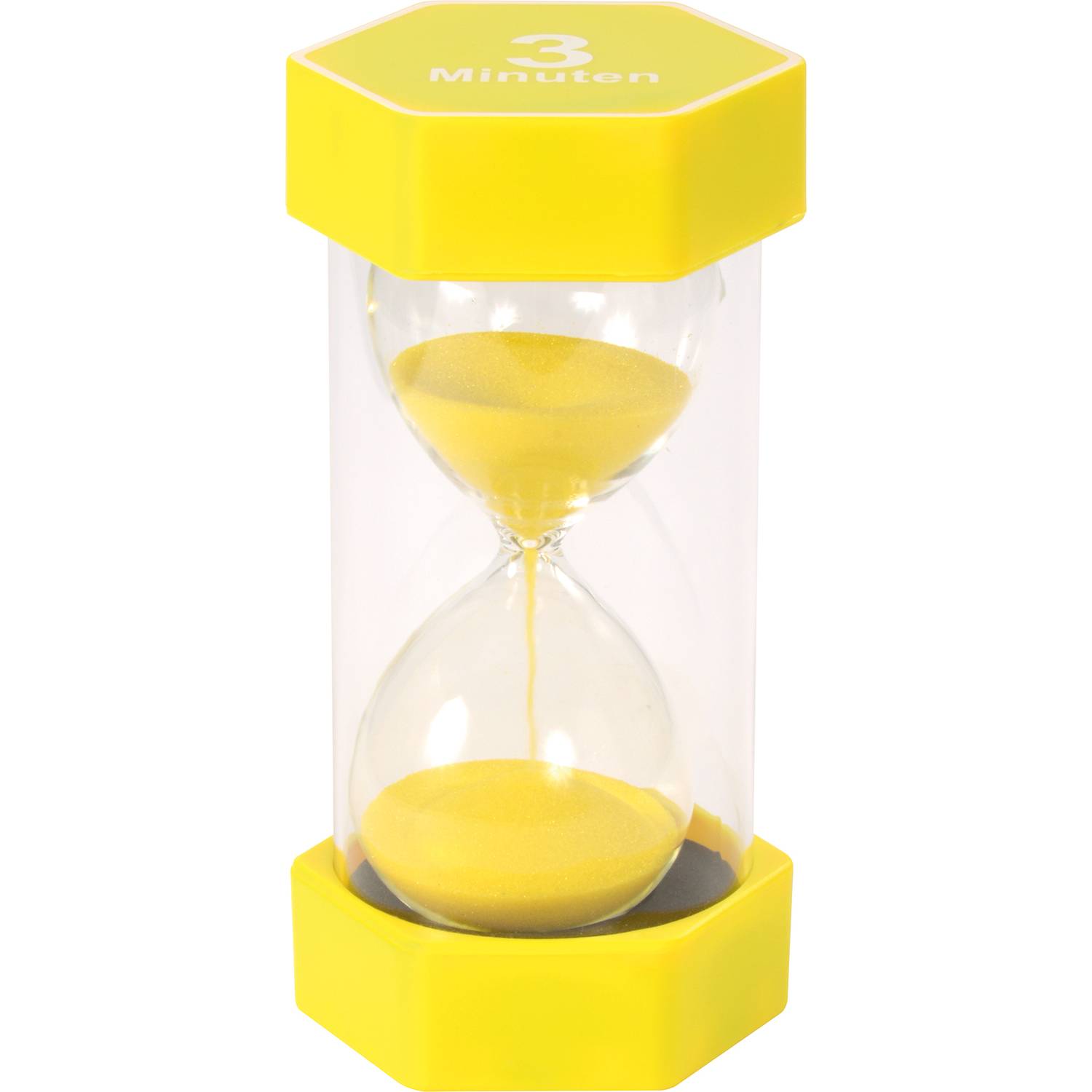 EDUPLAY 120487 Riesen Sanduhren-Set 2, 3, 5, 10 &15 min, mehrfarbig (1 Set)