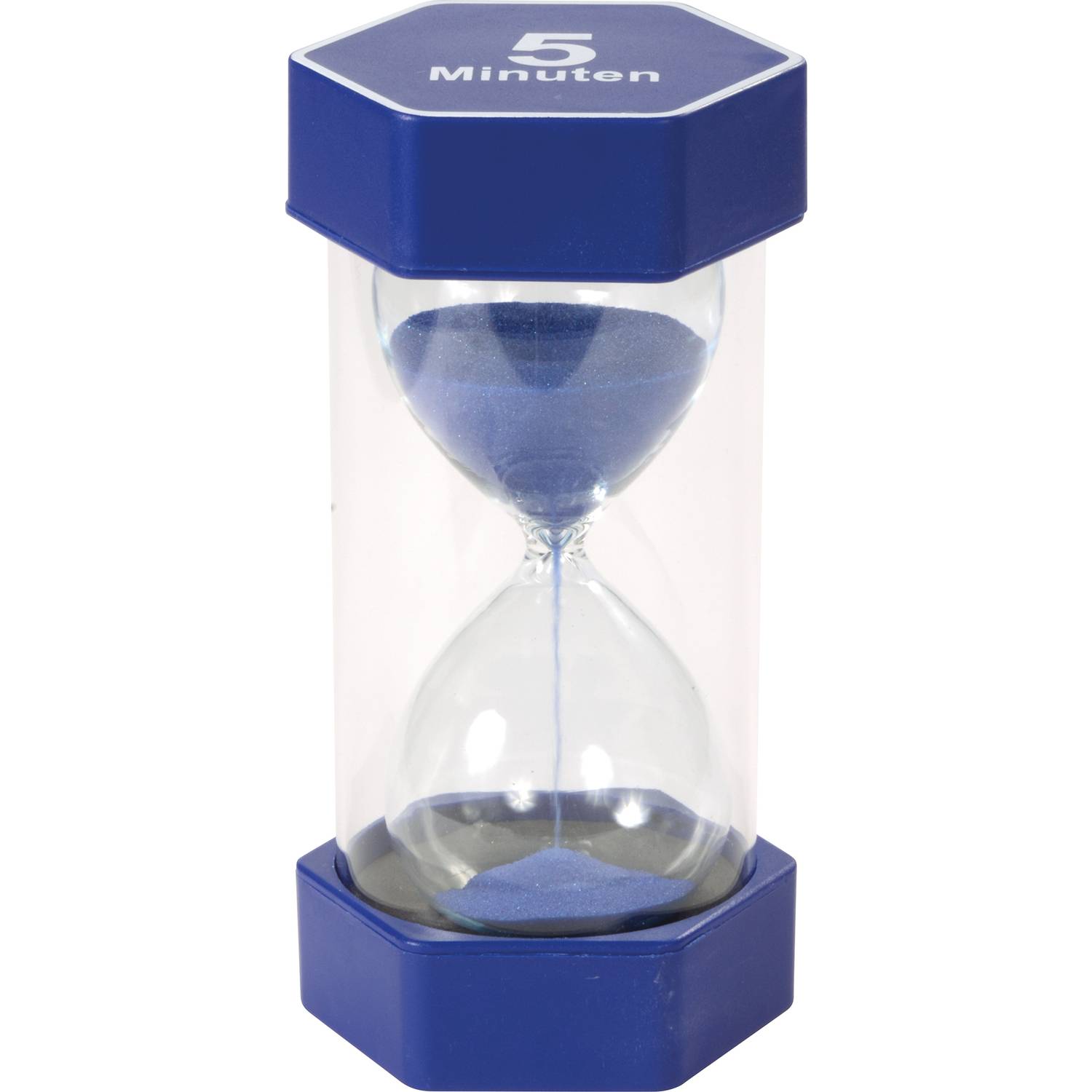 EDUPLAY 120487 Riesen Sanduhren-Set 2, 3, 5, 10 &15 min, mehrfarbig (1 Set)