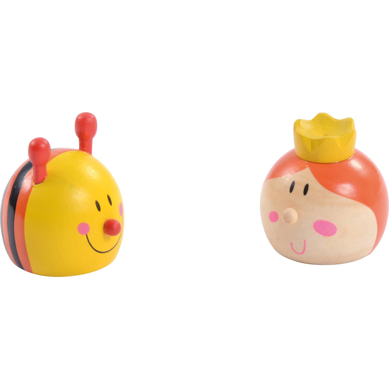 EDUPLAY 130253 Bleistift Spitzer, Holz, Ø 4 cm, bunt (Modell zufällig, 1 Stück)