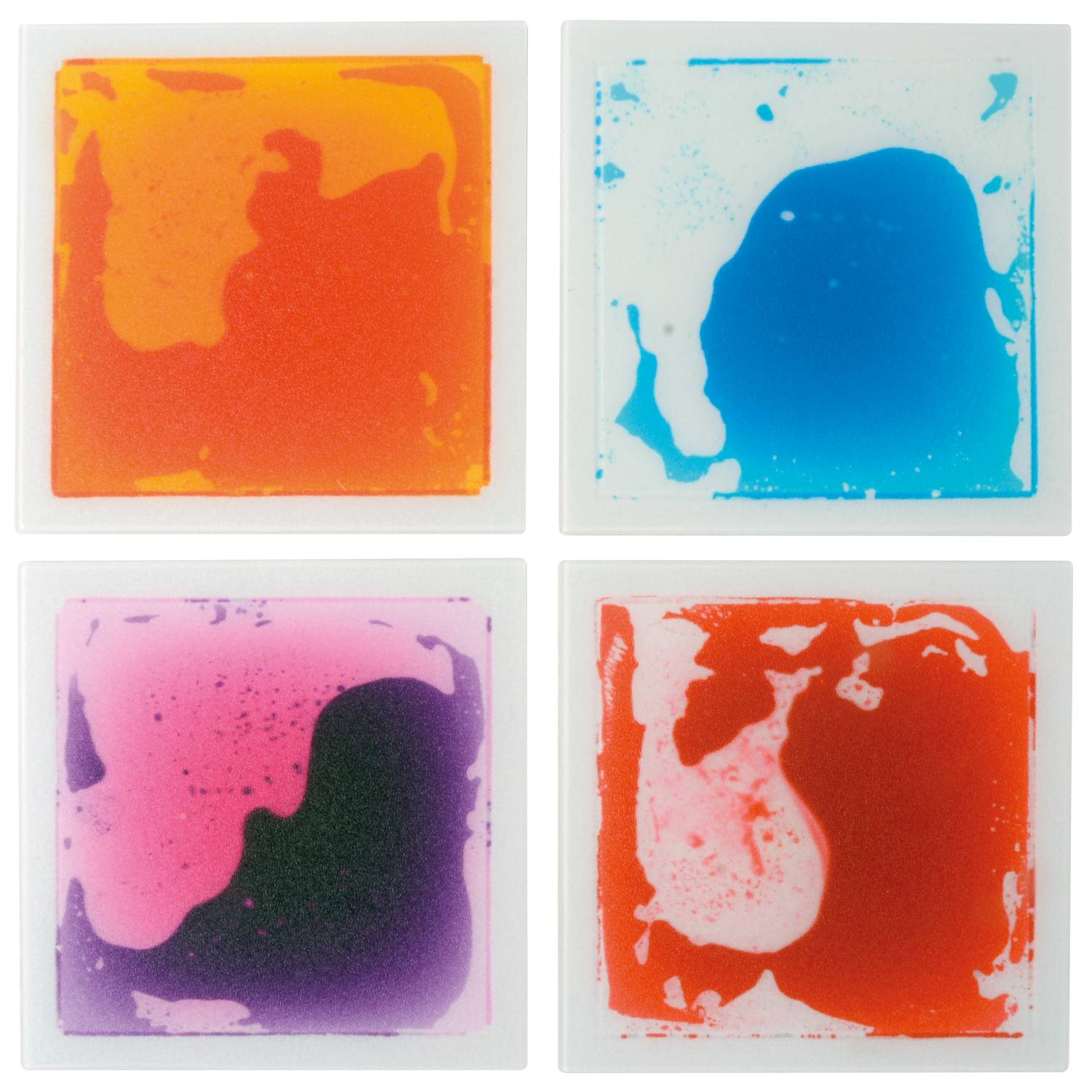 EDUPLAY 110375 Faszinationspads, 20 x 20 cm, mehrfarbig, 4-teilig (1 Set)