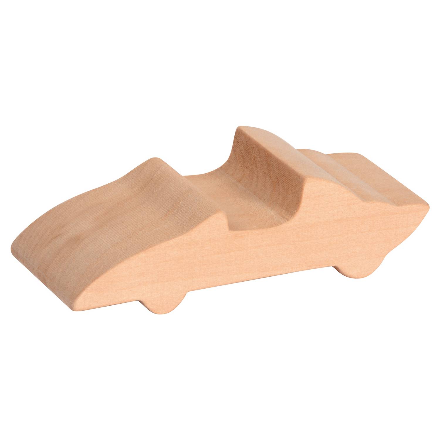 EDUPLAY 210289 Schnitzholz Autos, natur, 3-teilig (1 Set)