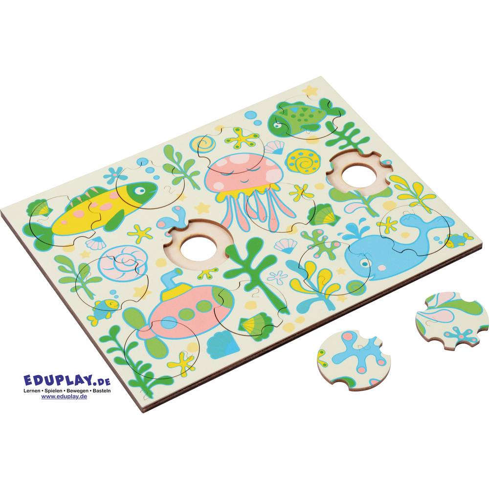 EDUPLAY 120737 Phantasiepuzzle-Set Themen, bunt (1 Set)