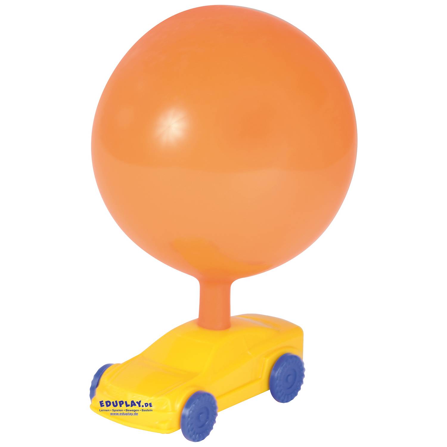 EDUPLAY 130289 Ballon-Auto, gelb/blau