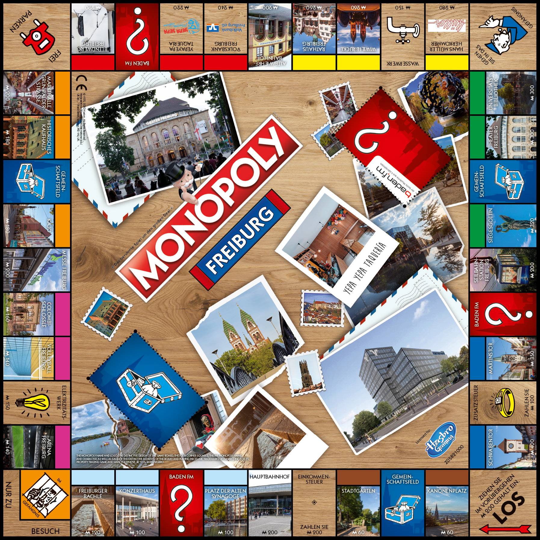 Monopoly - Freiburg Brettspiel Gesellschaftsspiel