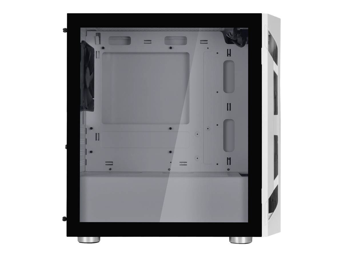 SilverStone FARA H1M - Tower - micro ATX - Seitenteil mit Fenster (gehärtetes Glas)
