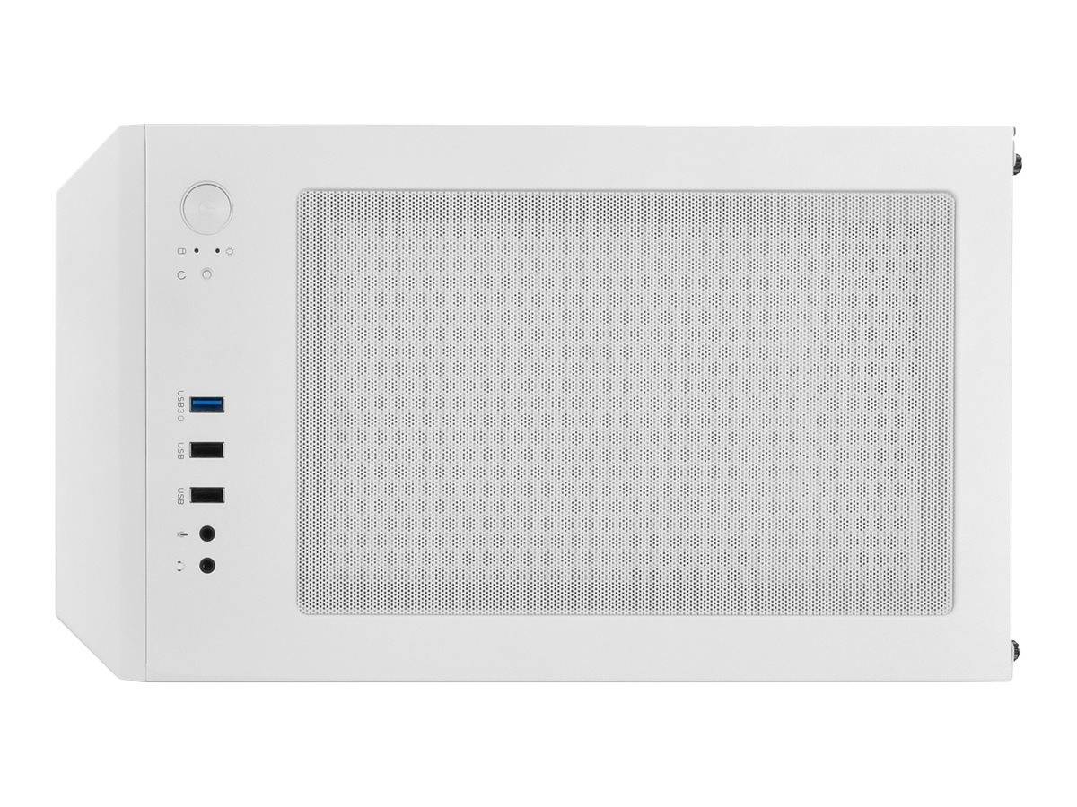 SilverStone FARA H1M - Tower - micro ATX - Seitenteil mit Fenster (gehärtetes Glas)