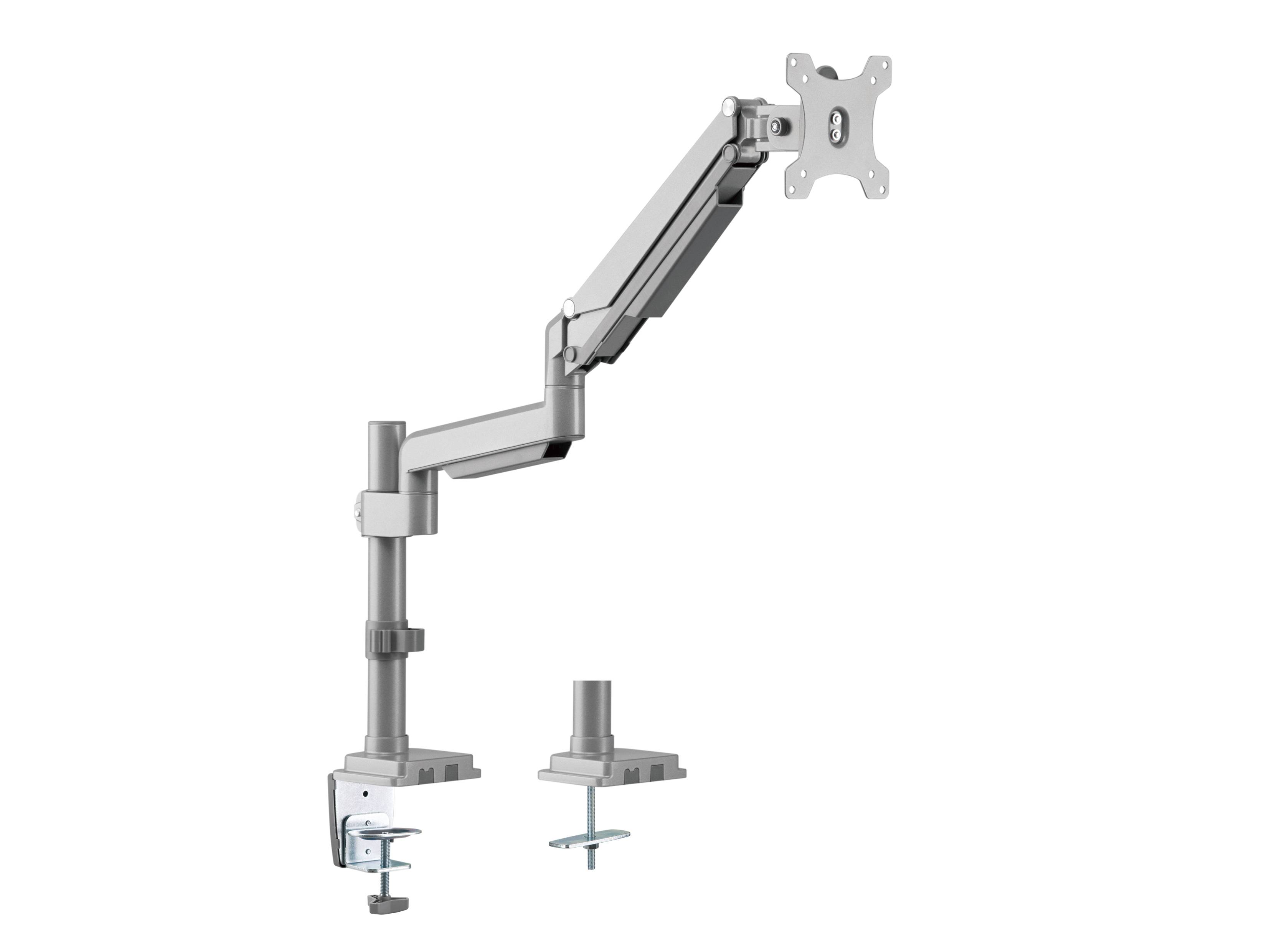 Equip Befestigungskit - einstellbarer Arm - für LCD-Display - Aluminium - Bildschirmgröße: 33-68.6 cm (13"-27")