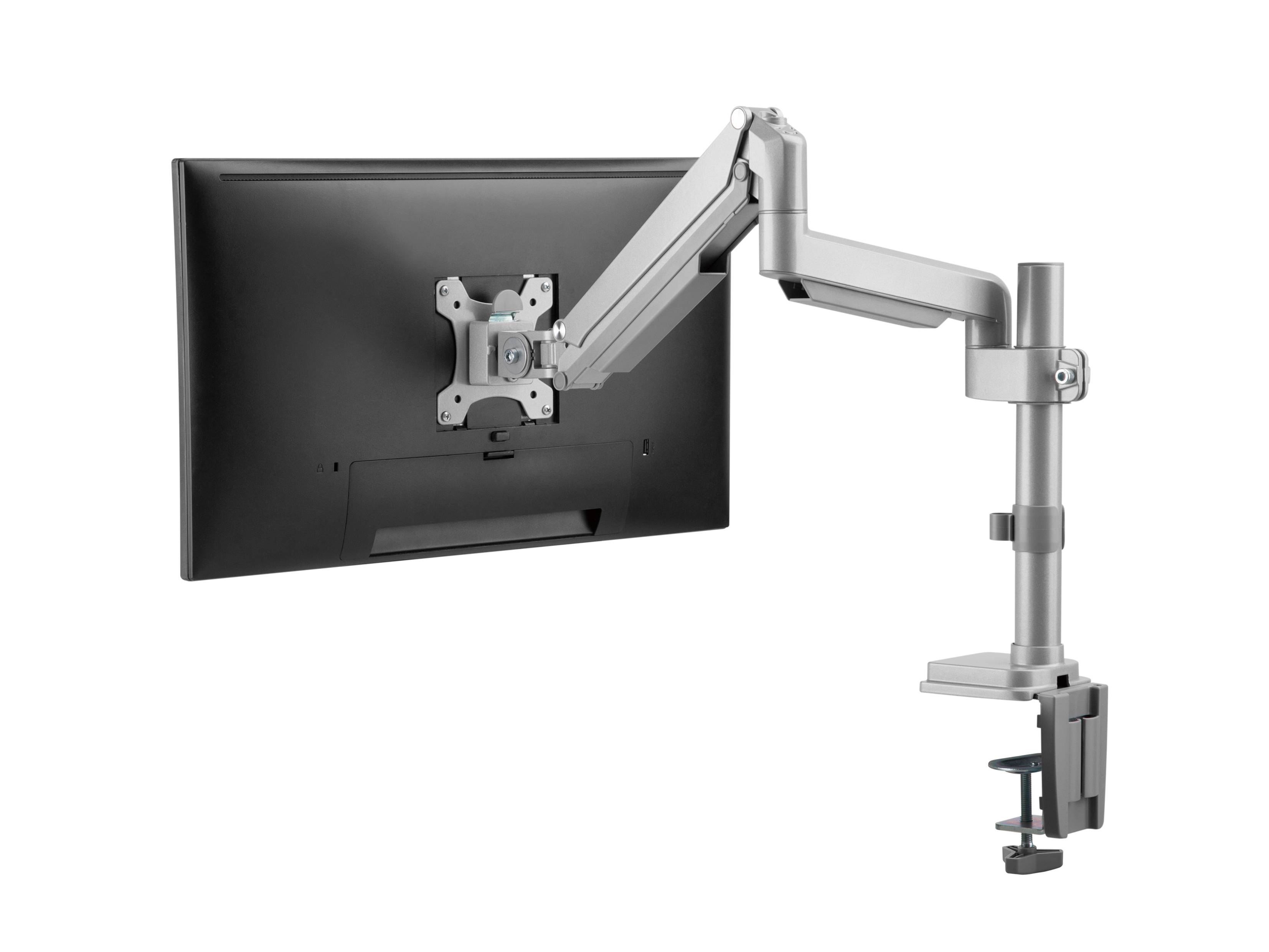 Equip Befestigungskit - einstellbarer Arm - für LCD-Display - Aluminium - Bildschirmgröße: 33-68.6 cm (13"-27")