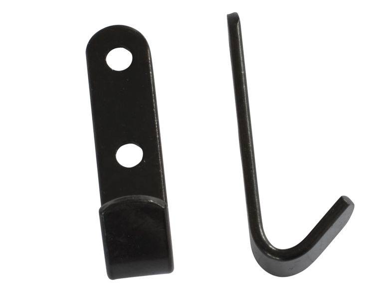 100 Stück - Schleuderhaken Planenhaken Haken Stahl schwarz