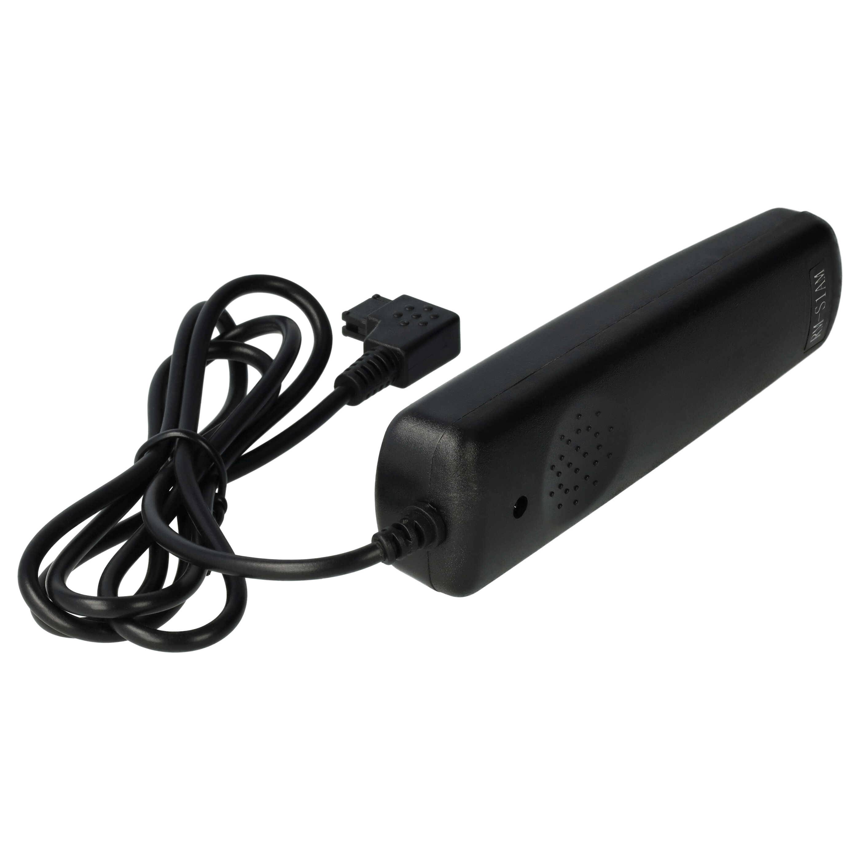 vhbw Fernauslöser Fernbedienung Kabel kompatibel mit Sony Alpha DSLR-A350H, DSLR-A350K, DSLR-A350X Kamera, 1 m, 2-stufige Auslösefunktion