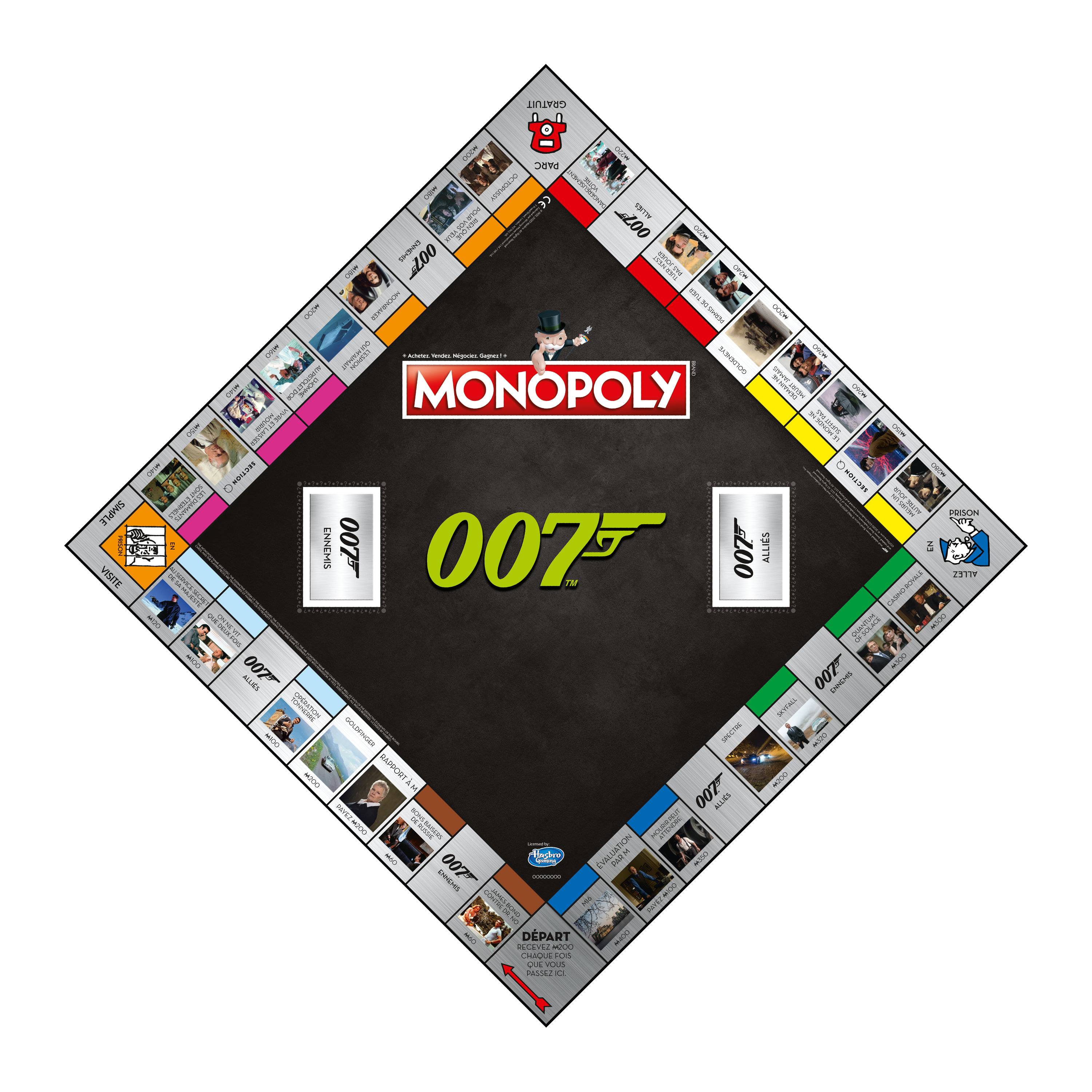 Monopoly James Bond 007 Deutsch Französisch Edition Spiel Brettspiel