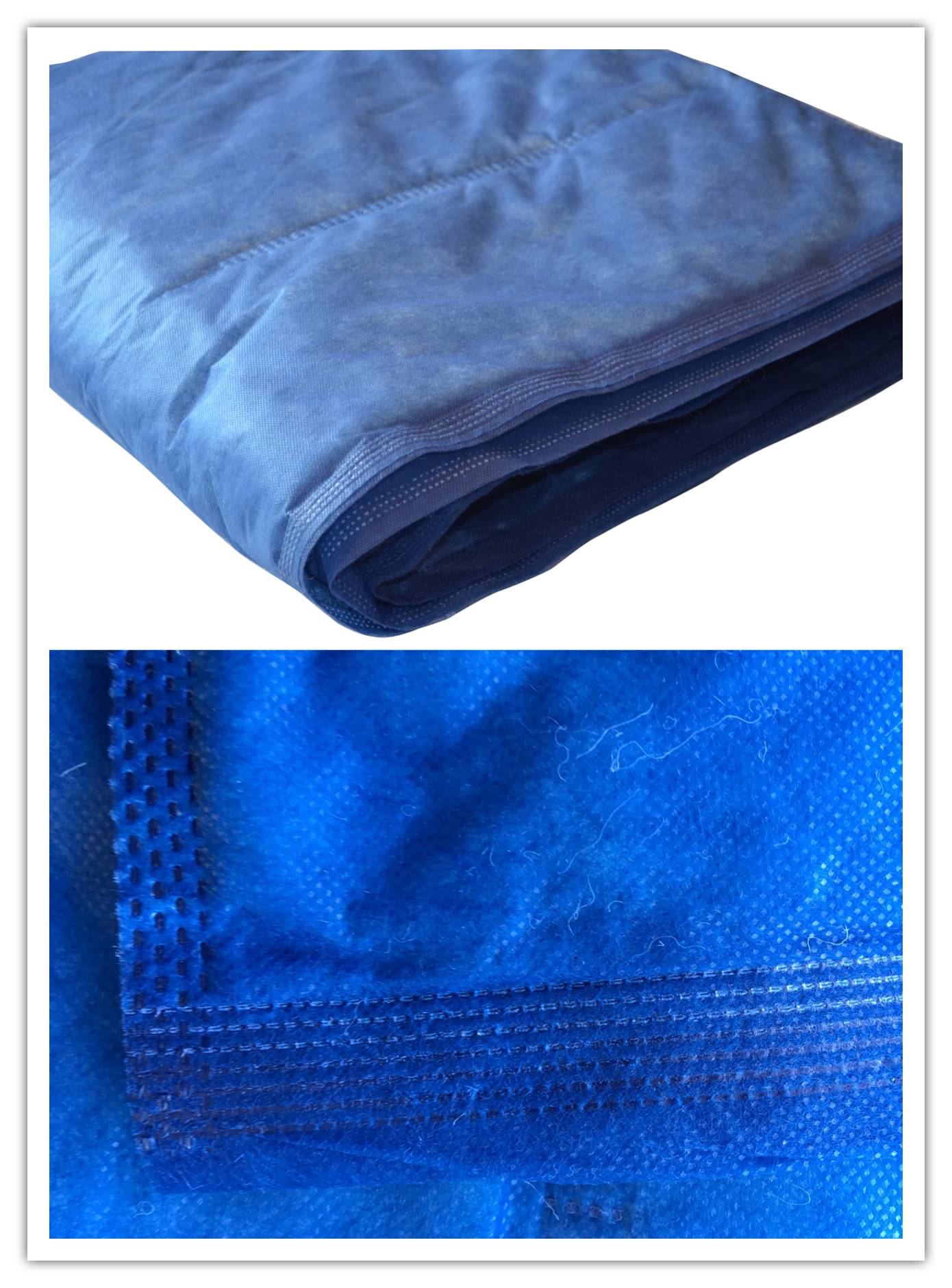 Einwegdecke Einmaldecke Ambulanzdecke 150 x 210 cm blau, im Polybeutel, Katastrophenschutz XL
