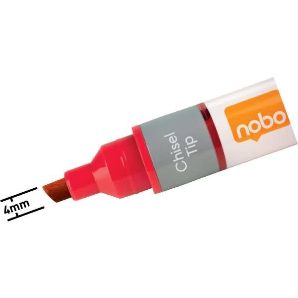 Boardmarker Liquid Ink Keilspitze VE=10 Stück rot