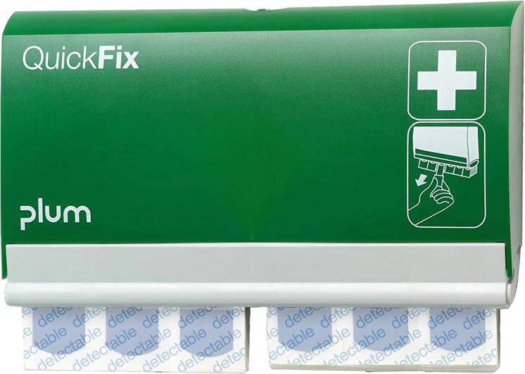 Pflasterspender QuickFix,incl.90 Str., blau