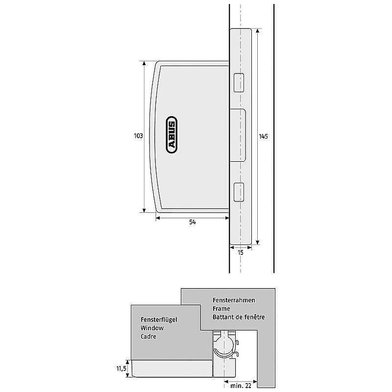 Fenstersicherung FAS97 W EK