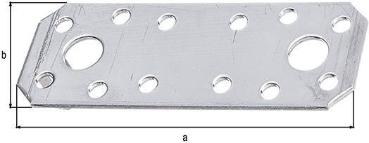 Flachverbinder VA 100x35x2 mm