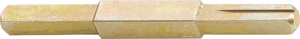 Abg.Vollstift+Nut 8/10/8x140mm Stahl vz