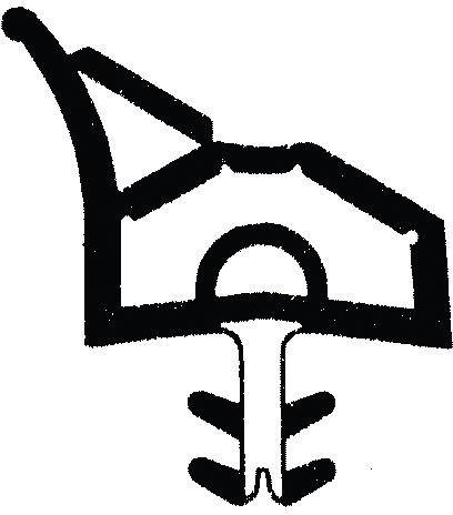 Innentürdichtung L5011Beige