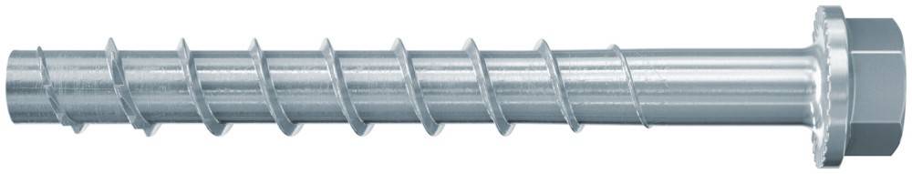 Eine Nahaufnahme eines glänzenden, metallischen Schraubengewindes, die dessen spiralförmige Rillenkonstruktion zeigt, die zum Befestigen oder Justieren von Gegenständen verwendet wird.