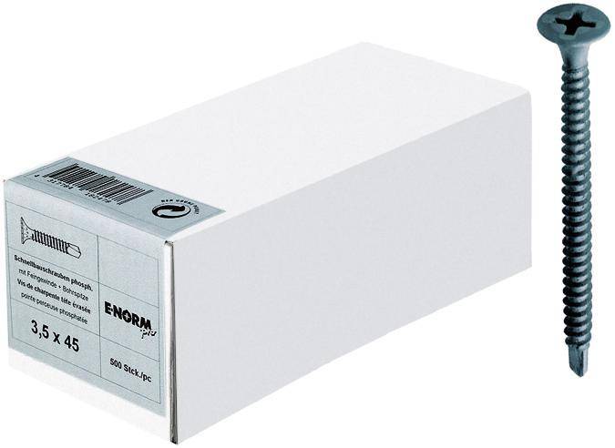 Schnellbauschr. Bohrsp. 3,5x 55 TSD, HP E-NORMpro