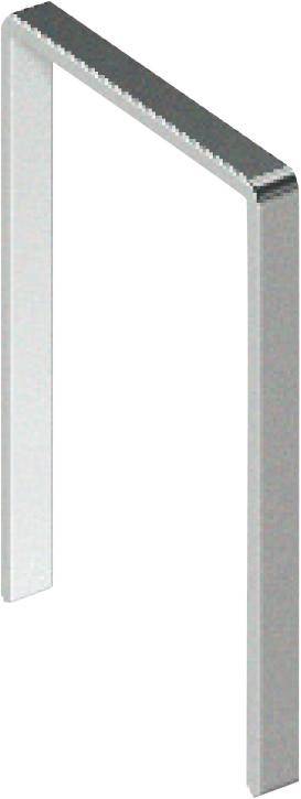 Flachdrahtklammer G Typ 11/14 mm a 600 St Novus