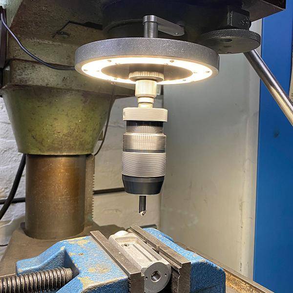 LED-Maschinenleuchte Kreislicht 160mm 460 Lumen Bauer + Böcker