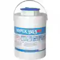 WIPEX-WET Feuchttuch- spender, blau Kunststoff WIPEX-WET Feuchttuch- spender, blau Kunststoff