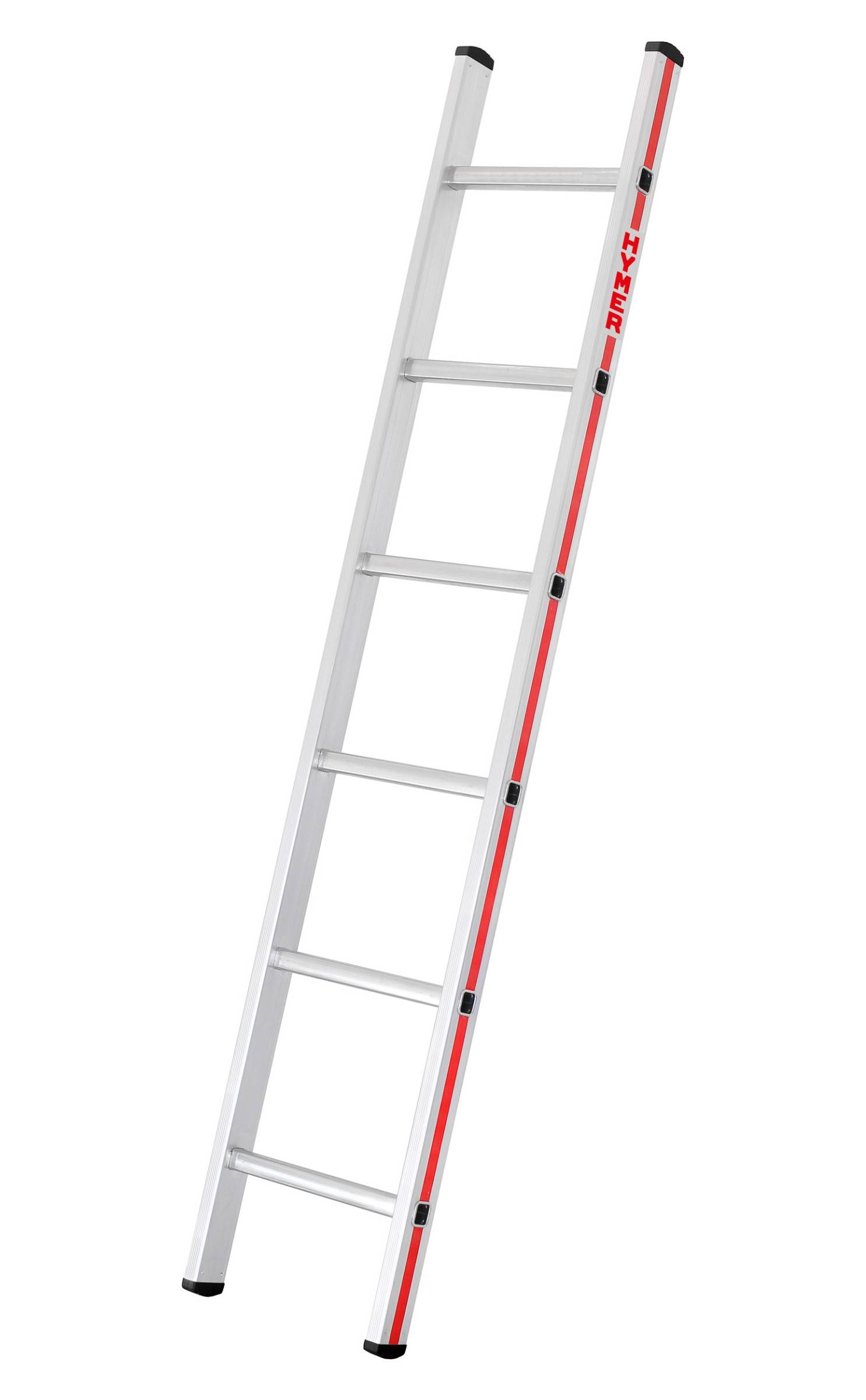 Hymer Sprossenanlegeleiter mit Walzprofil 6 Sprossen