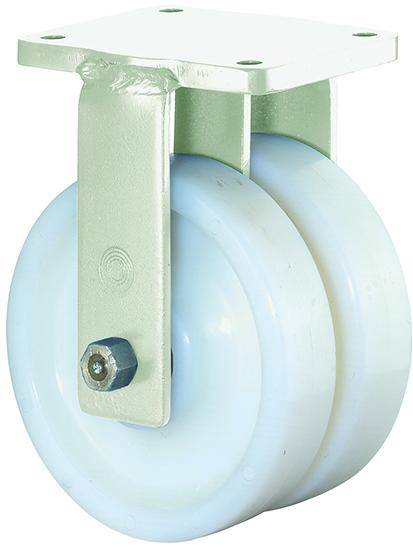 Dopp-Bockr.100mm S110.B15Platte,Kst.weiß,KL S110.B15.100