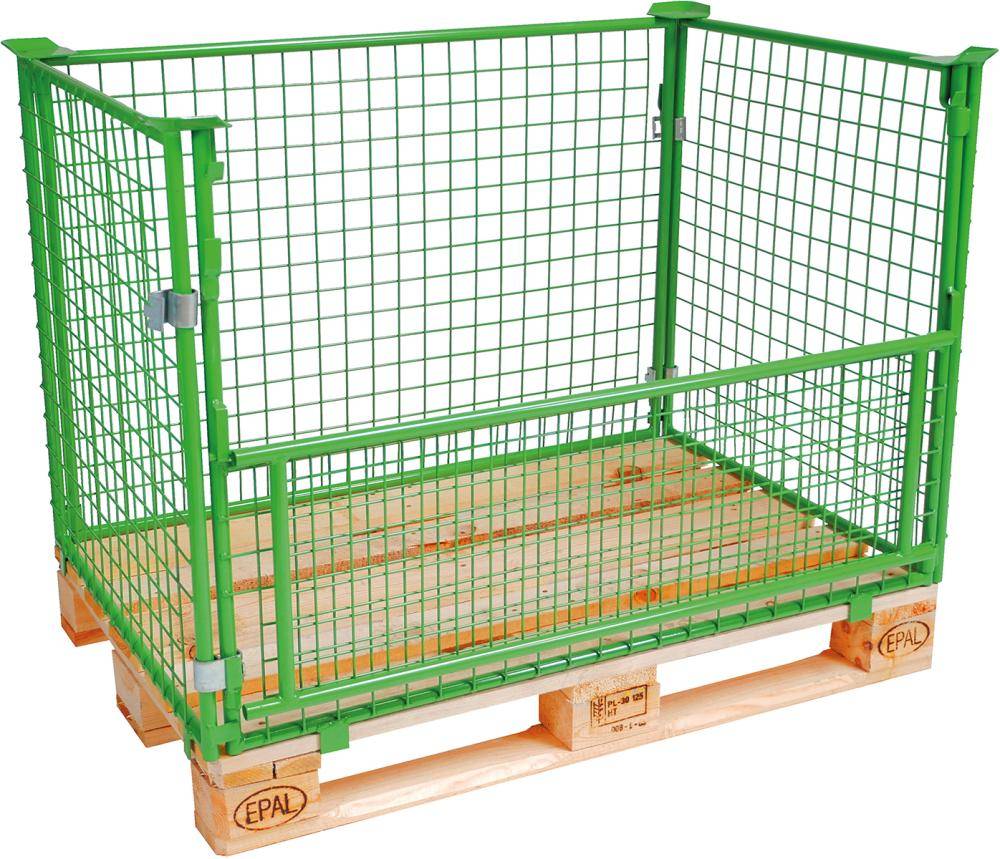 Gitteraufsatzrahmen 80cm RAL 6017 5x5