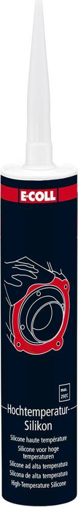 Hochtemperatur-Silikon 310ml rot E-COLL
