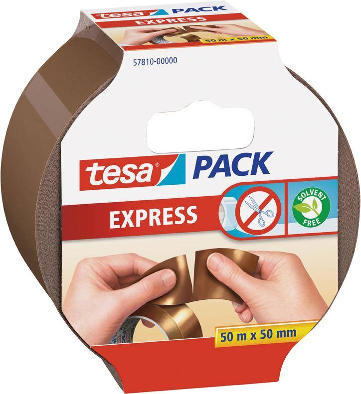 Tesapack® Express Braun 50M:50Mm 15 Chamois 50m x 50mm