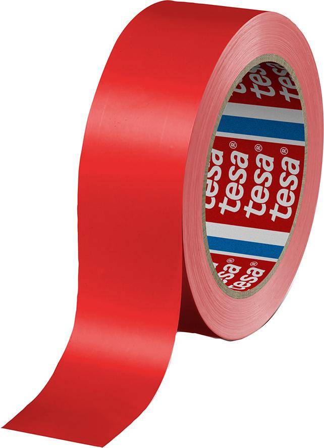 Tesafilm® Pvc Farbig 19 Rot 66m x 12mm