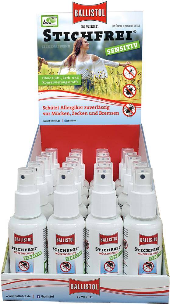 Stichfrei Sensitiv Display 20xPump-Spray a 100ml