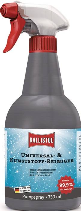 Universal- u.Kunststoff-Reiniger 750ml Sprühflasche BALLISTOL