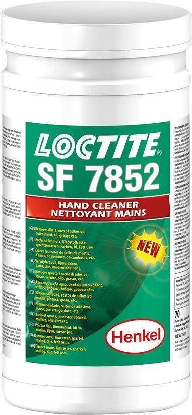 LOCTITE SF 7852 Wipes M/LReinigungstücher 70 Stck. Dose