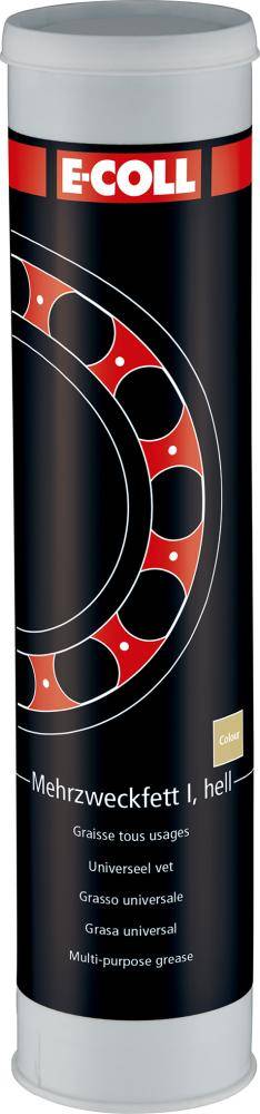 EU Mehrzweckfett I 400g Kartusche hell E-COLL