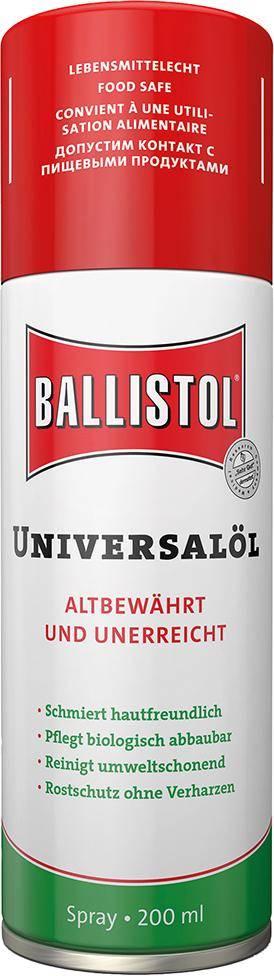 Ballistol-Universalöl 200ml Spray 27-sprachig
